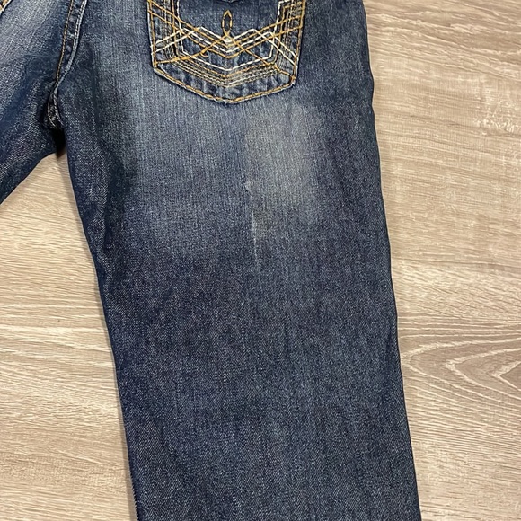 Men’s royal premium 33/30 jeans with embroidered pockets - Picture 6 of 9
